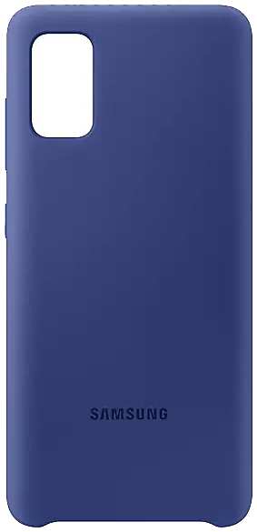 Чехол-крышка Samsung PA415TLEGRU для Galaxy A41, силикон, синий 92876508