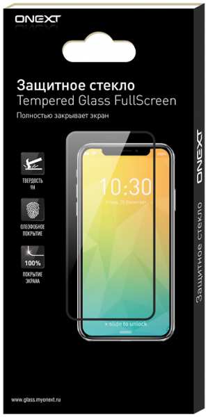 Защитное стекло One-XT для Xiaomi Mi Note 10 3D Full Glue (черная рамка) 92877568
