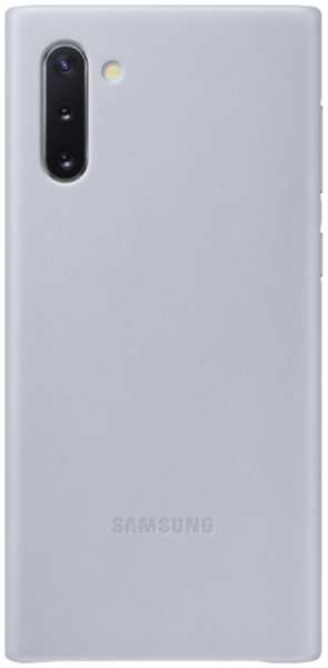 Чехол-крышка Samsung VN970LJEGRU Leather Cover для Galaxy Note10, кожа, серый 92889690