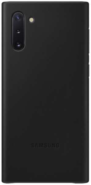 Чехол-крышка Samsung VN970LBEGRU Leather Cover для Galaxy Note10, кожа, черный 92889691