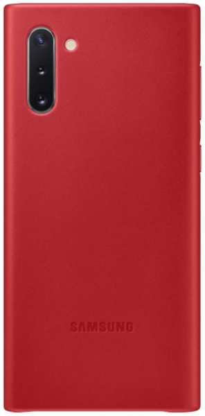 Чехол-крышка Samsung VN970LREGRU Leather Cover для Galaxy Note10, кожа, красный 92889693