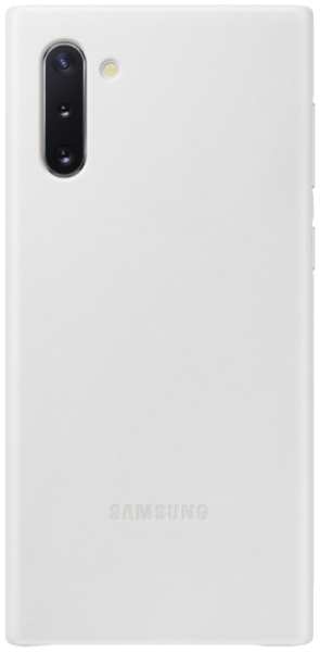 Чехол-крышка Samsung VN970LWEGRU Leather Cover для Galaxy Note10, кожа, белый 92889695