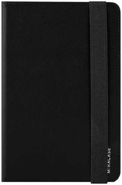 Чехол-книжка Miracase для планшета 8707 универсальный 7-8'', кожзам, черный 92889800
