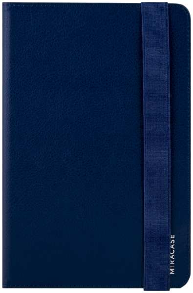 Чехол-книжка Miracase для планшета 8707 универсальный 7-8'', кожзам, синий 92889801