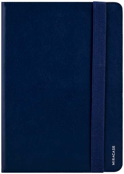 Чехол-книжка Miracase для планшета 8707 универсальный 9-10'', кожзам, синий 92889805
