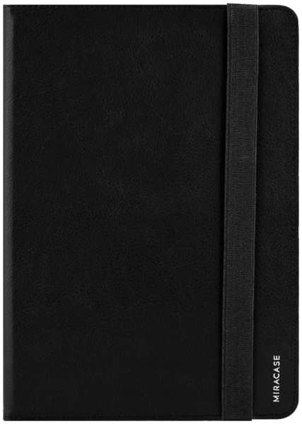 Чехол-книжка Miracase для планшета 8707 универсальный 9-10'', кожзам, черный 92889898