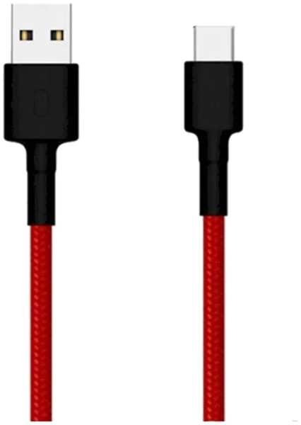 Кабель Xiaomi Mi Braided Type-C, красный (SJV4110GL) 92891040