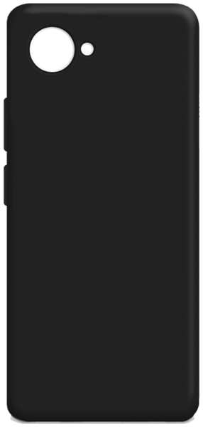Чехол-крышка LuxCase для realme C30s, термополиуретан, черный 92891387
