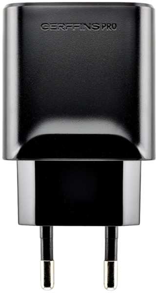 Зарядное устройство сетевое Gerffins Pro USB-A 2,4A, черное