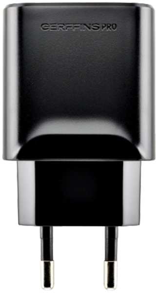 Зарядное устройство сетевое Gerffins USB-A 2,4A, черное 92892055