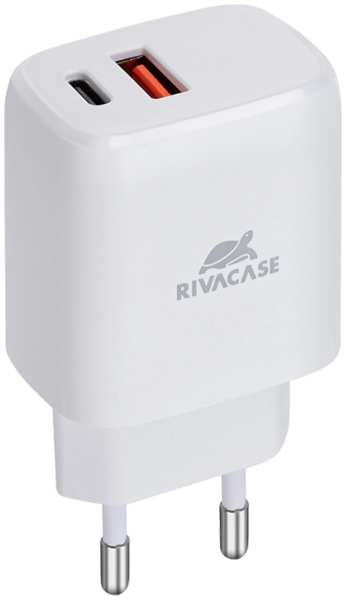 Зарядное устройство сетевое RIVACASE PS4192 W00 20W USB A/C, белое 92892177