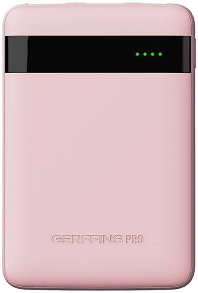 Аккумулятор Gerffins GFPRO-PWB-5000, розовый 92892382