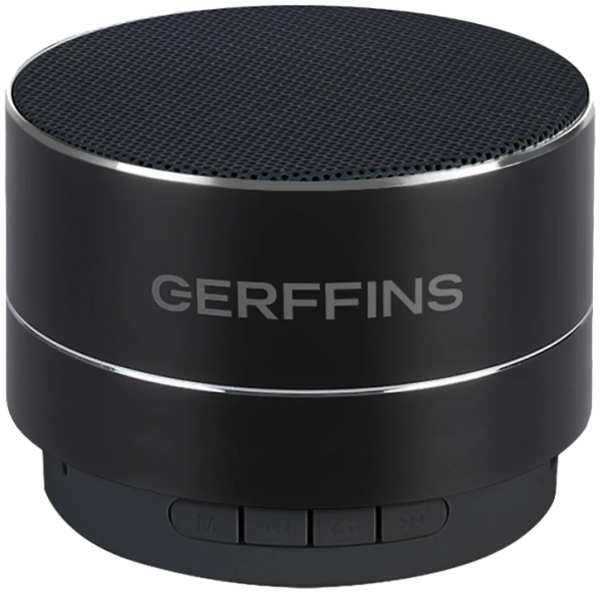 Колонка портативная Gerffins GF-BTS-001, черная 92892964