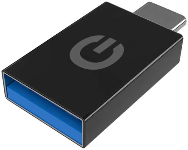 Адаптер Gerffins USB-A/Type-C (черный) 92892995