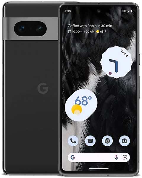Смартфон Google Pixel 7 8/128GB Obsidian RU 92893275