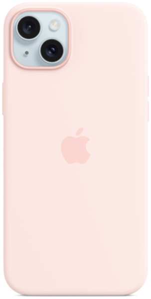 Чехол-крышка Apple Silicone Case with MagSafe для Apple iPhone 15, силикон, розовый 92893507