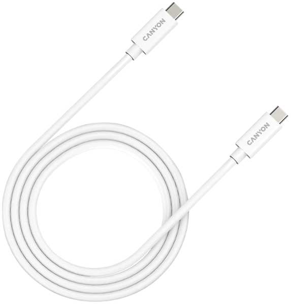 Кабель Canyon USB-C/C, 240W, 5A, 2м, белый (CNS-USBC42W) 92893572