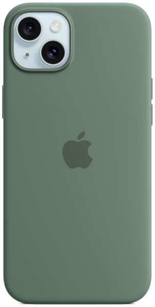 Чехол-крышка Apple Silicone Case with MagSafe для Apple iPhone 15 Plus, силикон, хакки (MT183ZM/A) 92893652