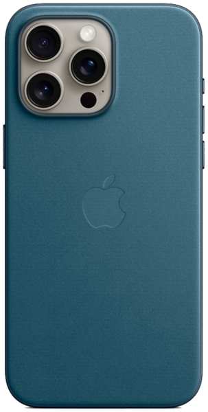 Чехол-крышка Apple FineWoven Case with MagSafe для Apple iPhone 15 Pro Max, синий (MT4Y3) 92893720