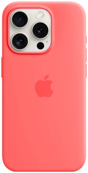 Чехол-крышка Apple Silicone Case with MagSafe для Apple iPhone 15 Pro, силикон, красный (MT1G3ZM/A) 92893748