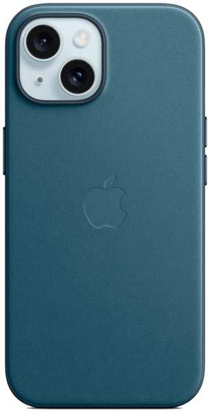 Чехол-крышка Apple FineWoven Case with MagSafe для Apple iPhone 15, синий (MT3G3) 92893763