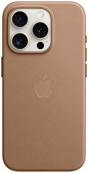 Чехол-крышка Apple FineWoven Case with MagSafe для Apple iPhone 15 Pro, ткань, бежевый (MT4J3) 92893773