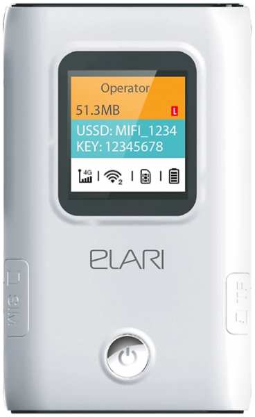 Роутер Wi-Fi Elari Smart 4G, белый 92894232