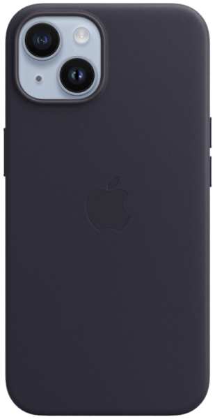 Чехол-крышка Apple MagSafe для iPhone 14, кожа, фиолетовый (MPP63) 92894405