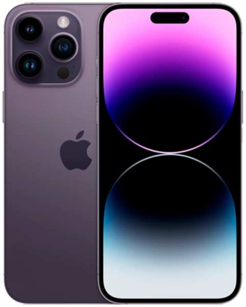 Смартфон Apple iPhone 14 Pro Max 128GB Фиолетовый (Dual Sim) для других стран 92894895