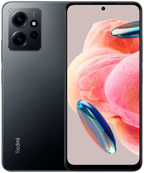 Смартфон Xiaomi Redmi Note 12 4/128GB Onyx Gray RU 92898041