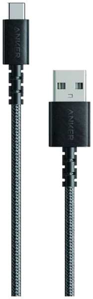 Кабель Anker USB A/Type-C 0,9 м, черный