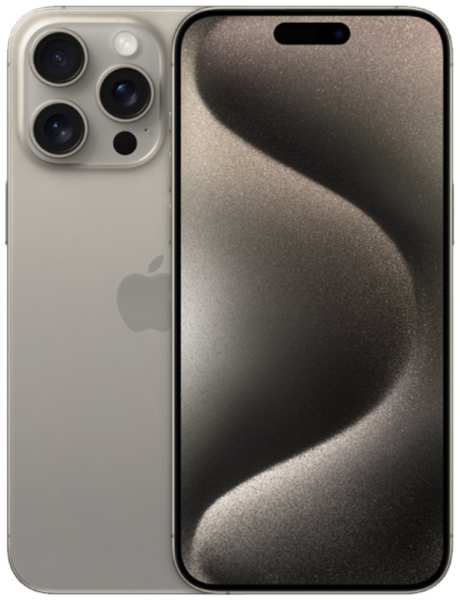 Смартфон Apple iPhone 15 Pro Max 1TB Natural Titanium (Dual Sim) для других стран 92899344