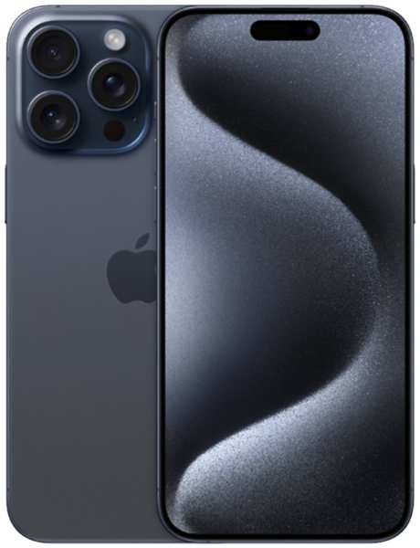 Смартфон Apple iPhone 15 Pro 1TB Blue Titanium (Dual Sim) для других стран 92899372