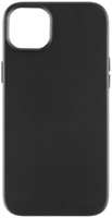 Чехол-крышка Everstone MagSafe для Apple iPhone 14 Plus, кожзам, черный