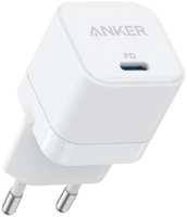 Зарядное устройство сетевое Anker PowerPort III Cube USB Type-C 20W, белое