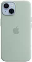 Чехол-крышка Apple MagSafe для iPhone 14, силикон, зеленый (MPT13)