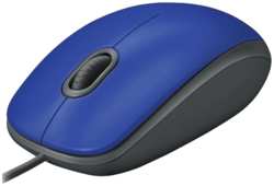 Мышь Logitech M110, сине-черная