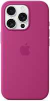 Чехол Apple Чехол-крышка Apple Silicone Case c MagSafe для iPhone 16 Pro, силикон, Fuchsia (MYYN3FE/A)