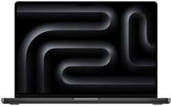 Ноутбук Apple MacBook Pro, M3 Pro, 12-core CPU, 18-core GPU, 18+512Гб (MRW13) 16″ Черный