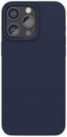Чехол-крышка VLP Ecopelle Case with MagSafe для iPhone 15 Pro (10513007), синий
