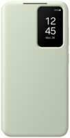 Чехол-книжка Samsung Smart View Wallet Case для Galaxy S24+, полиуретан, зеленый (EF-ZS926CGEGRU)