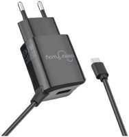 Зарядное устройство сетевое Stellarway USB-A / Micro-USB 1A 1м, черный