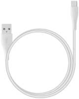 Кабель Stellarway USB A / Micro USB, 2,4А, 1м, нейлоновый, белый