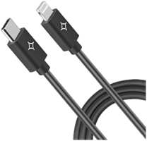 Кабель Stellarway USB-C / Lightning 2,4А 1м, черный