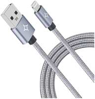 Кабель Stellarway USB A / Lightning 2,4А 1м, серый