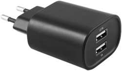 Зарядное устройство сетевое Bron 3.1А (2 USB разъема)