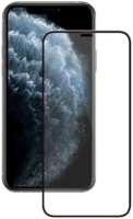 Защитное стекло LuxCase для Apple iPhone 12 / 12 Pro 2.5D Full Glue (черная рамка)