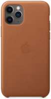 Чехол-крышка Apple для iPhone 11 Pro Max, кожа, коричневый (MX0D2)