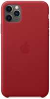 Чехол-крышка Apple для iPhone 11 Pro Max, кожа, красный (MX0F2)