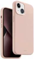 Чехол-крышка Uniq MagSafe LINO для iPhone 14, силикон, розовый